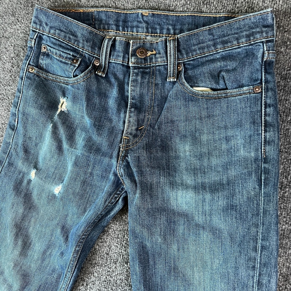 Levi's 511‎ Jeans Mens 32x30 Blue Denim Cotton Stretch Low Rise Slim Fit Skinny
